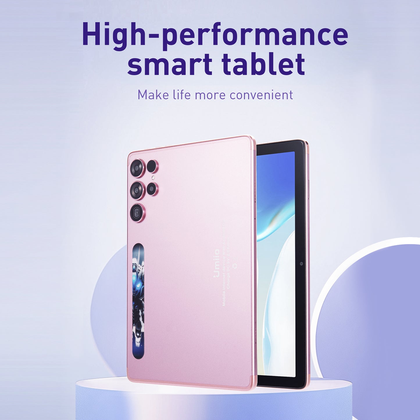Umiio S25 Ultra 4G Android Tablet – 10.1″ HD Display with EWA Bag